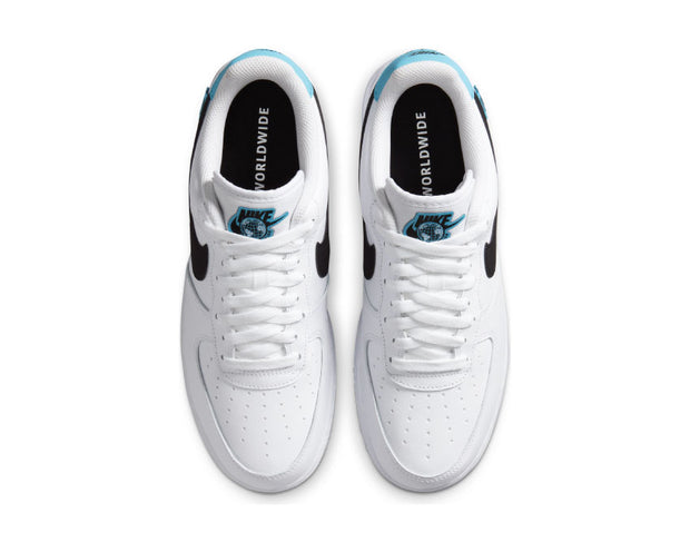 nike air force 1 07 white black blue fury