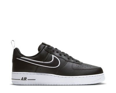 air force 1 black with white