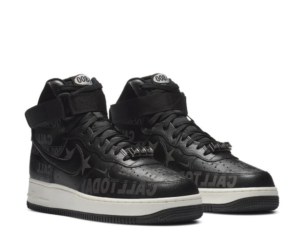 nike air force 1 high 07 black