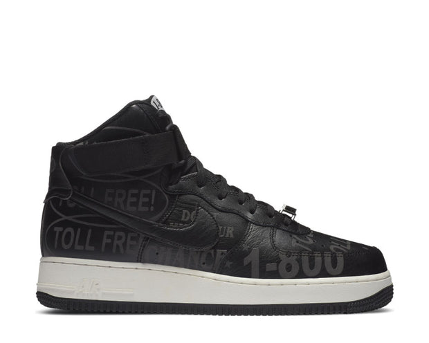 air force 1 high 07 black