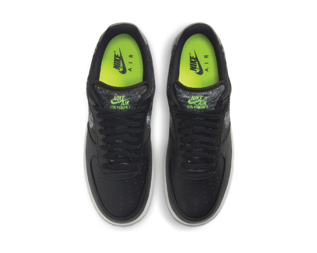 nike air force black green