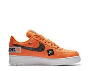 sonrojo no pagado educación Nike Air Force 1 Premium Orange "Just Do It" AR7719-800 - NOIRFONCE