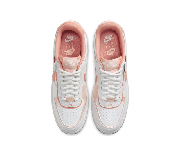 nike air force shadow white and pink