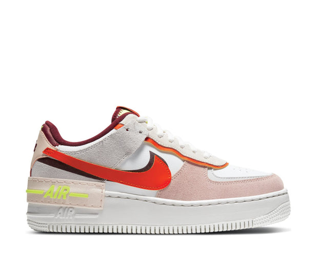 nike air force 1 red and orange