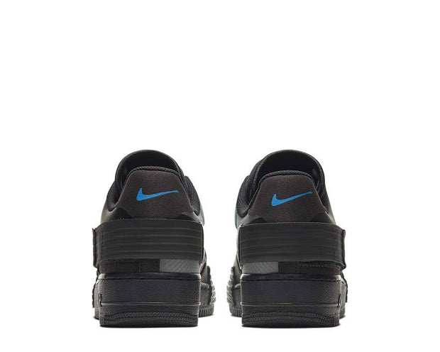 nike air force 1 type black photo blue