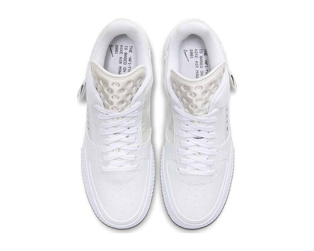 nike air force 1 type white white white