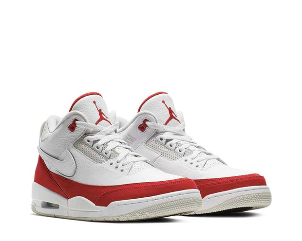 jordan 3 white university red neutral grey