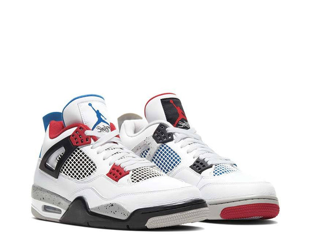 jordan 4 red and white and blue