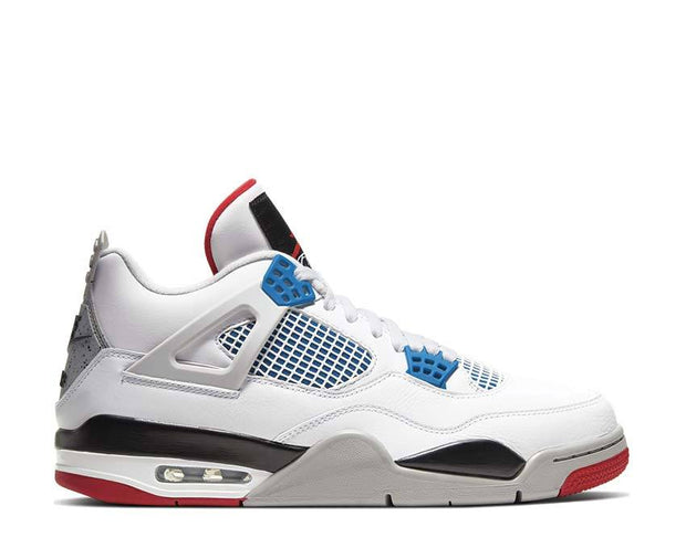 jordan 4 retro red white and blue