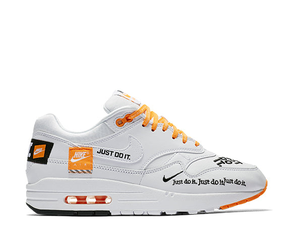 air max 1 white just do it