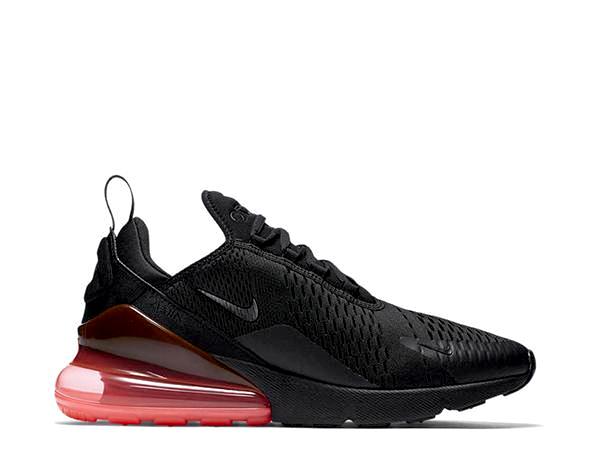 nike air max 270 black hot punch