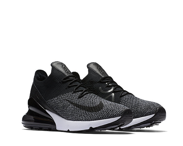 air max 270 flyknit black and white