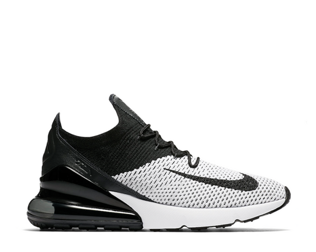 activación Completamente seco texto Nike Air Max 270 Flyknit White Black AO1023-100 - NOIRFONCE