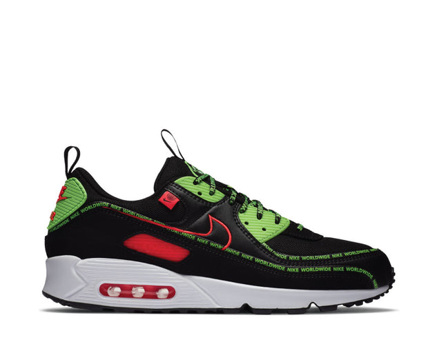 nike air max 90 black and green