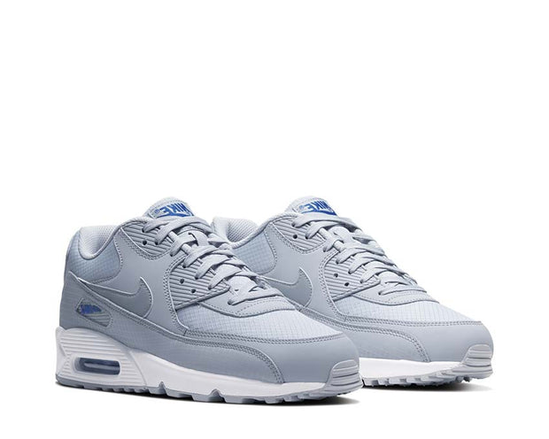 nike air max grey and blue