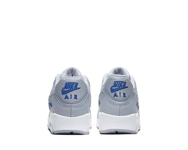 blue and white air nike