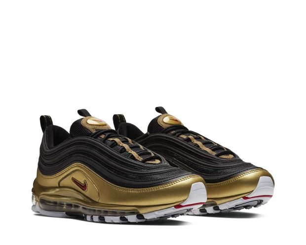 nike air max 97 qs black metallic gold white