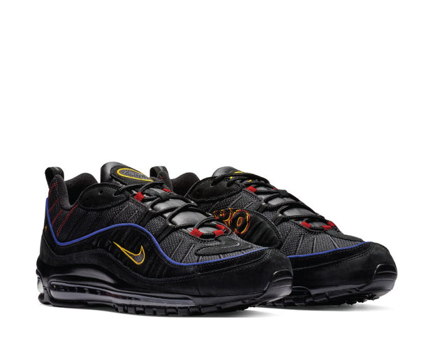 air max 98 black amarillo university red