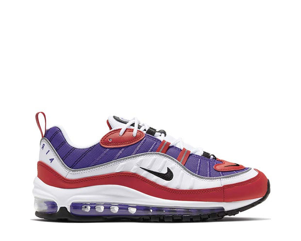 purple and red air max 98