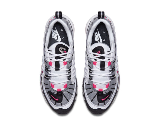 Nike Air Max 98 White Solar Red Ah6799 104 Buy Online Noirfonce