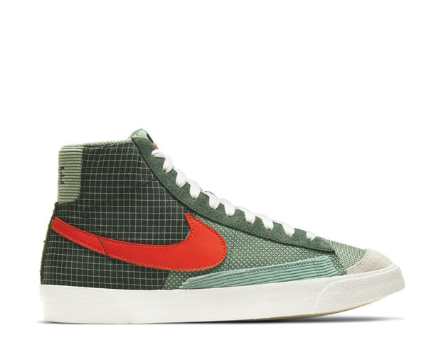 nike blazer mid mens silver