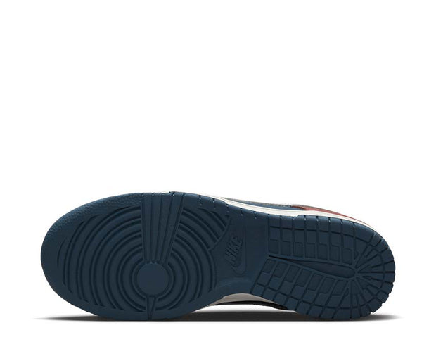 Nike Air Force 1 LV8 3 sko til store barn Red Canyon Rust / Summit White - Valerian Blue DD1503-602