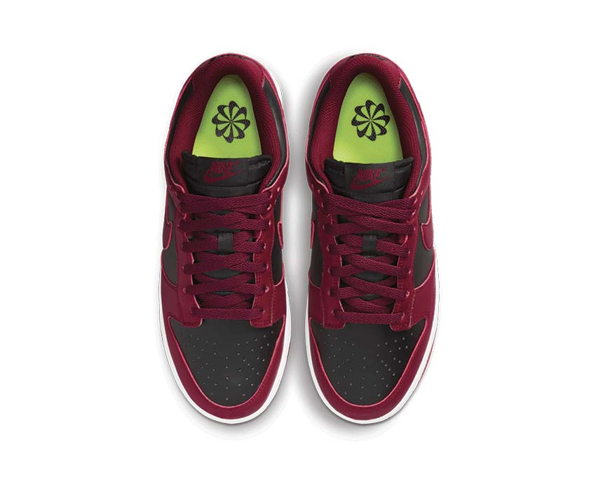 Nike Dunk Low Next Nature Black / Team Red - White DN1431-002