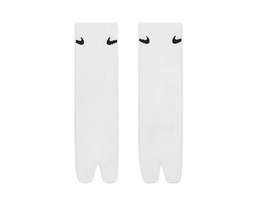 nike one Everyday Plus Socks White / Black DV9475-100