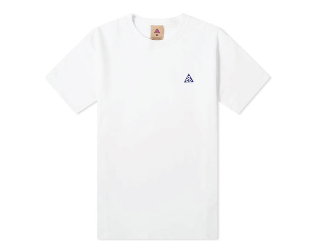 white and royal blue nike shirt