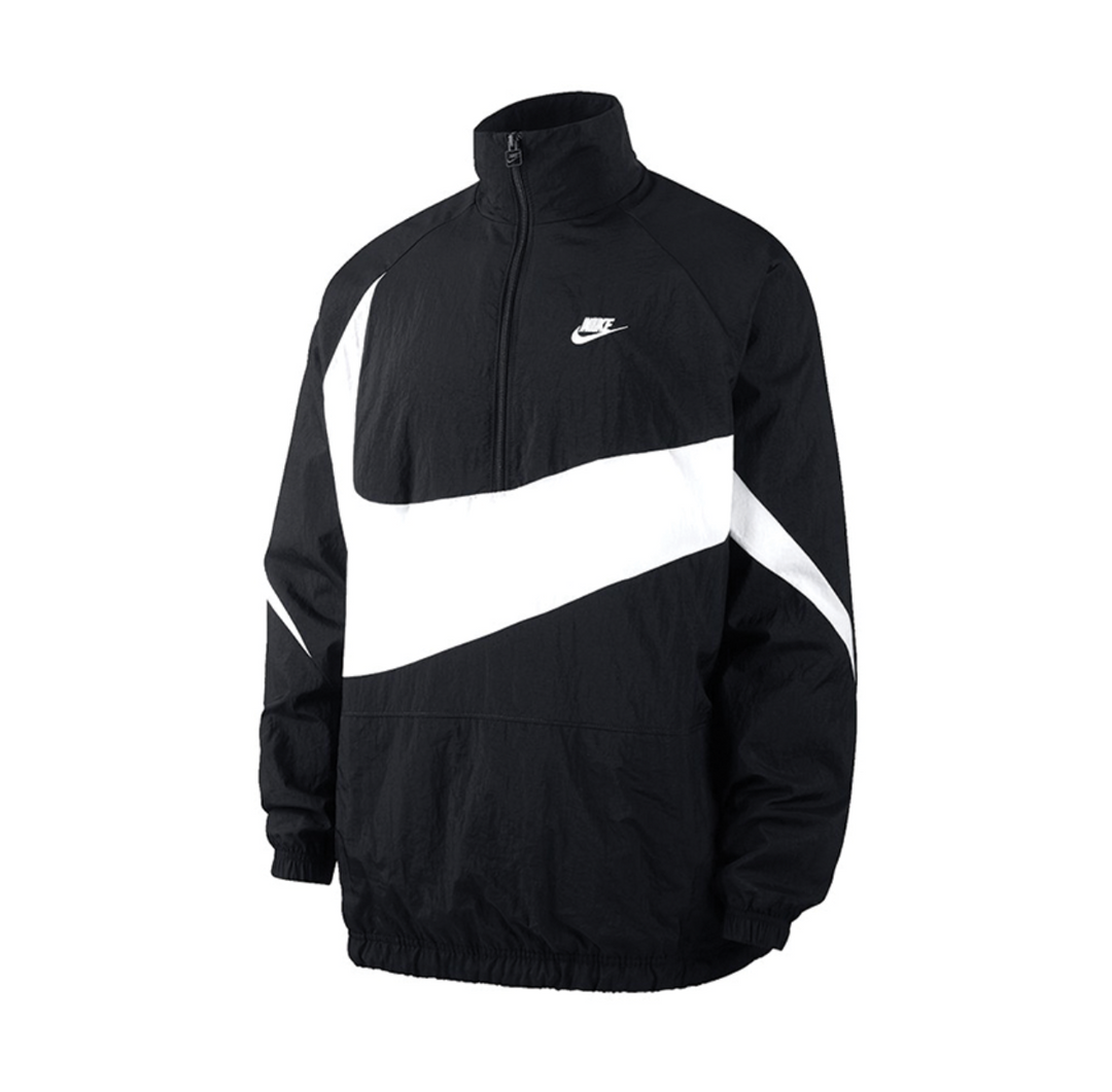 Experto Cualquier tapa Nike Nsw Swoosh Woven Jacket Black AJ2696-010 - NOIRFONCE