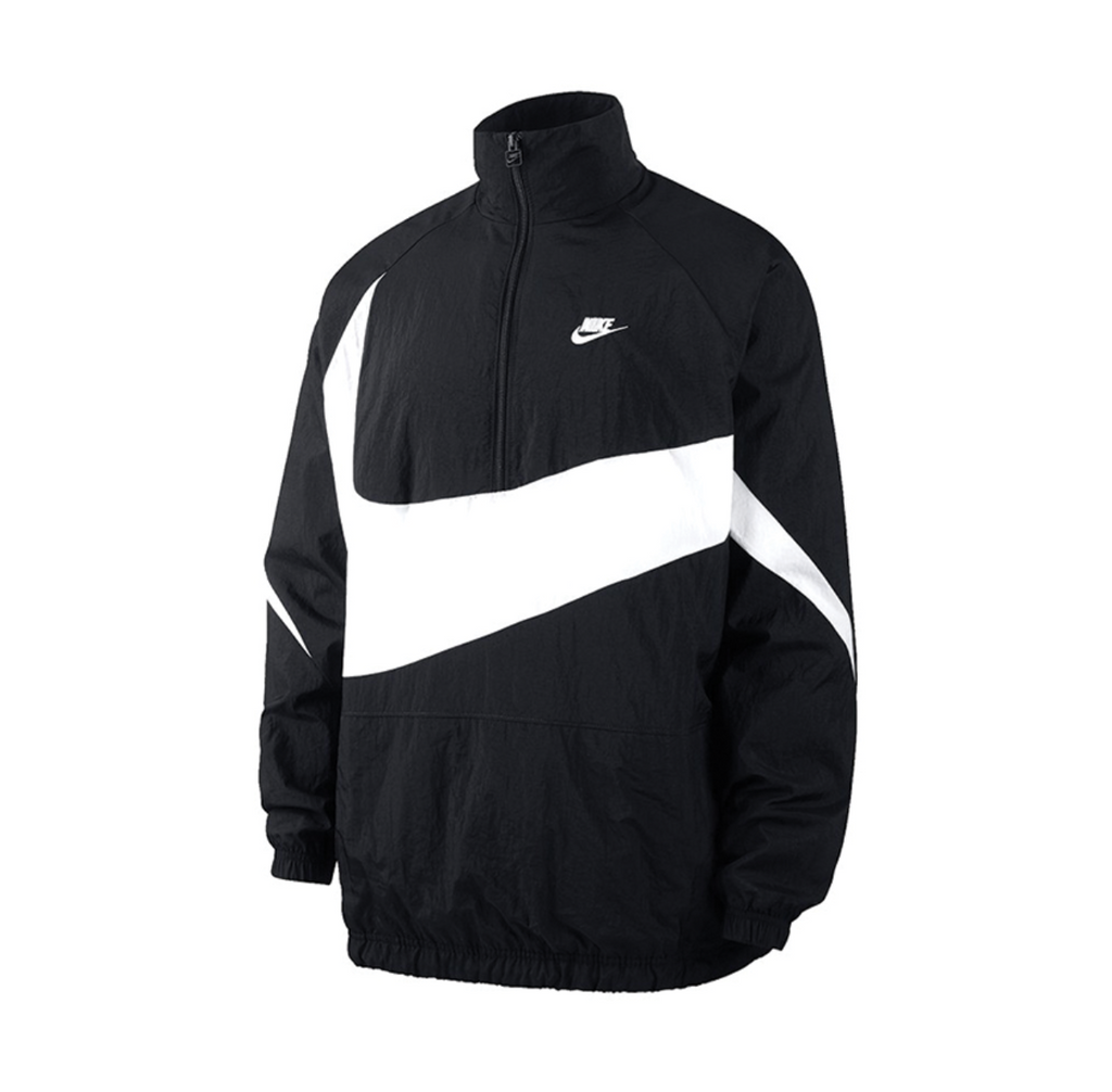 nike sportswear vw swoosh woven half zip jacket