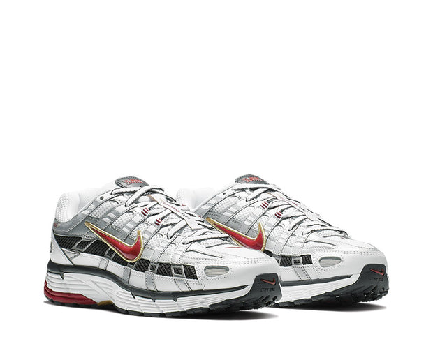 nike p6000 grey red