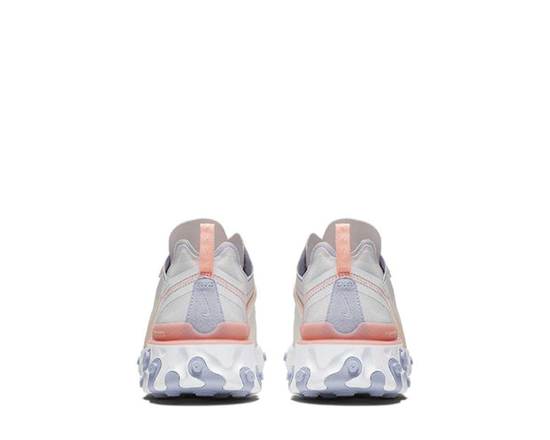 nike react element 55 violet and coral