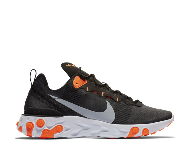 nike react element 55 black and orange