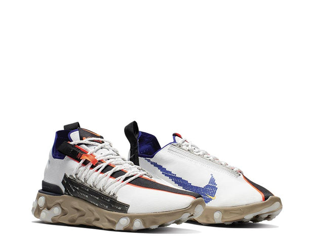 nike react wr ispa summit white & royal blue