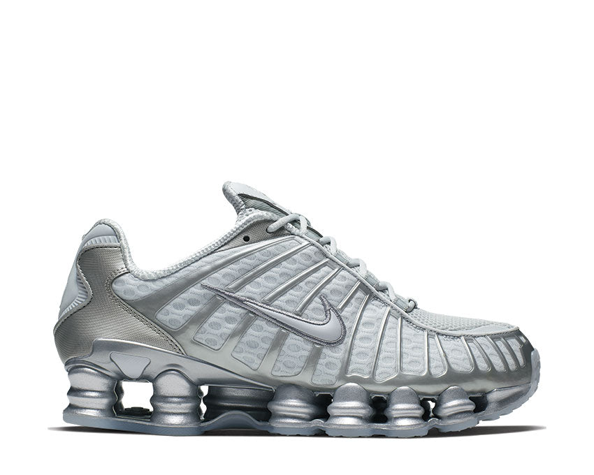 nike shox tl pure platinum chrome