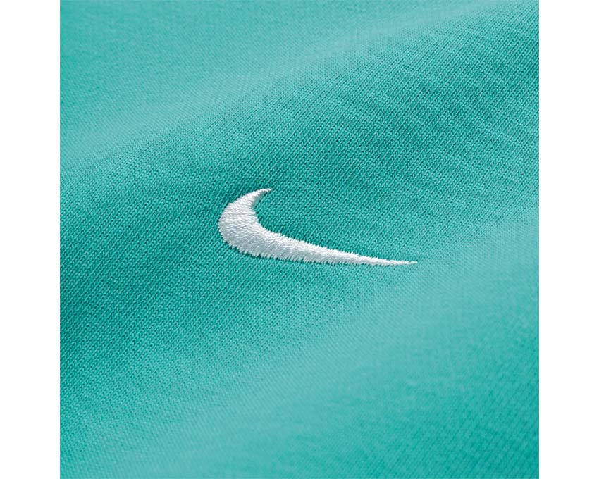 nike soloswoosh crew washed teal 2 white cv0554 393