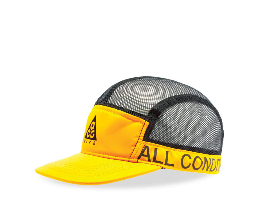 yellow and black nike hat