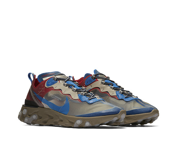 Satisfacer Dibuja una imagen cruzar Nike x Undercover React Element 87 LT Beige Blue - NOIRFONCE