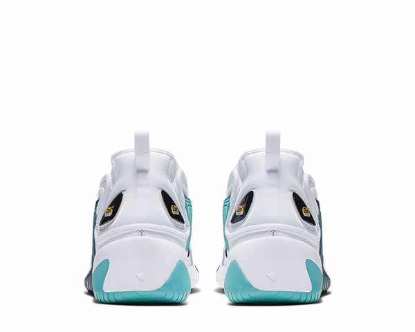 nike zoom 2k white black teal nebula