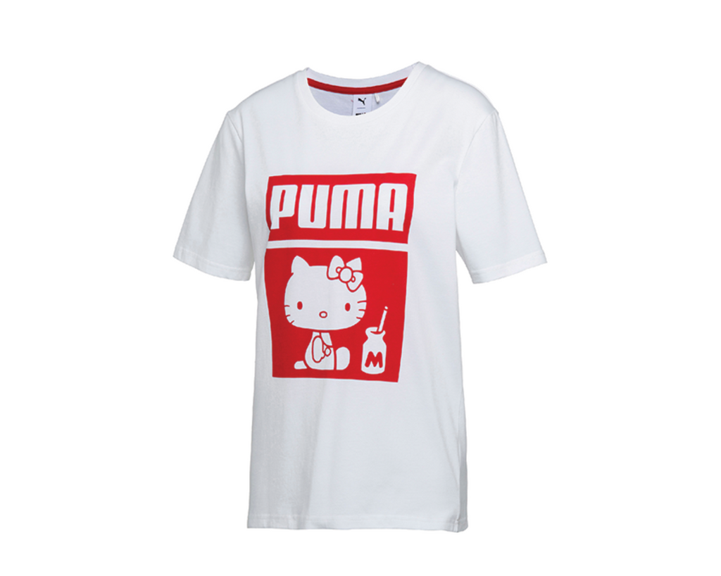 Puma X Kitty T-Shirt White 02 NOIRFONCE