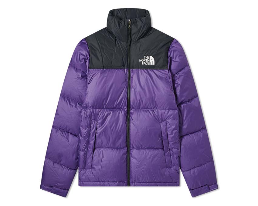 north face vest purple