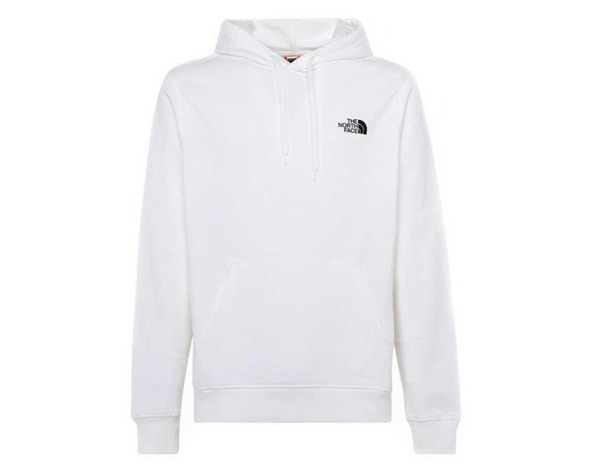 black and white north face hoodie