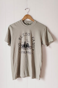 God Bless Family Farms - RH Label Tee