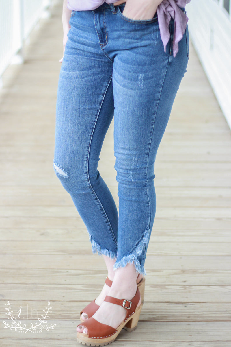 judy blue tulip hem jeans