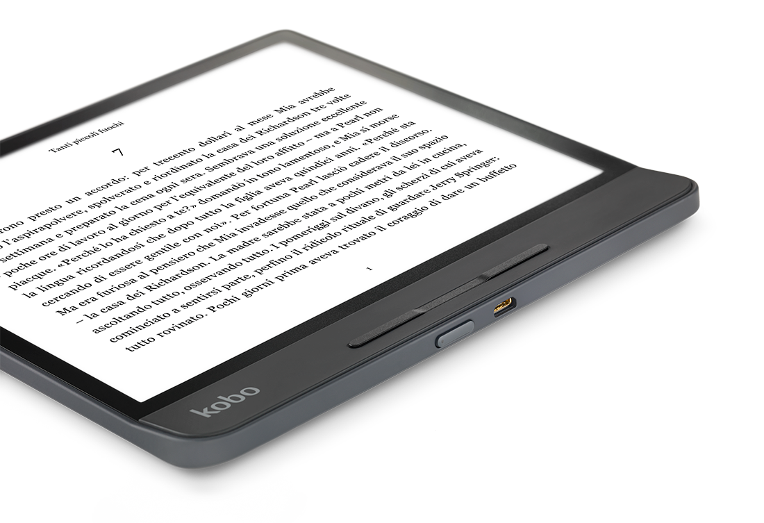 Scopri un look radicalmente innovato per gli eReader Kobo