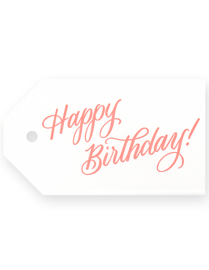 Gift Tags Happy Birthday Lionheart Prints