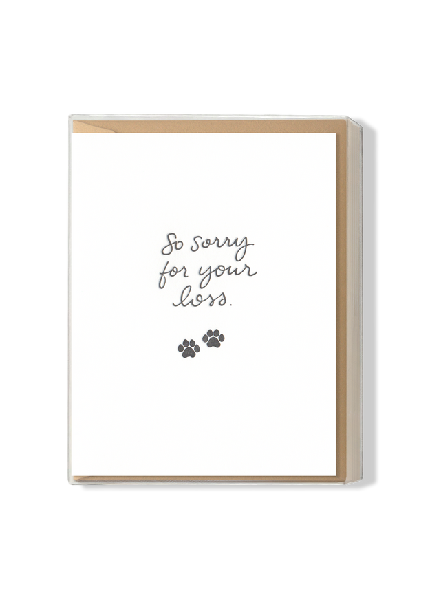 So Sorry For Your Loss Pet Boxed Set Lionheart Prints