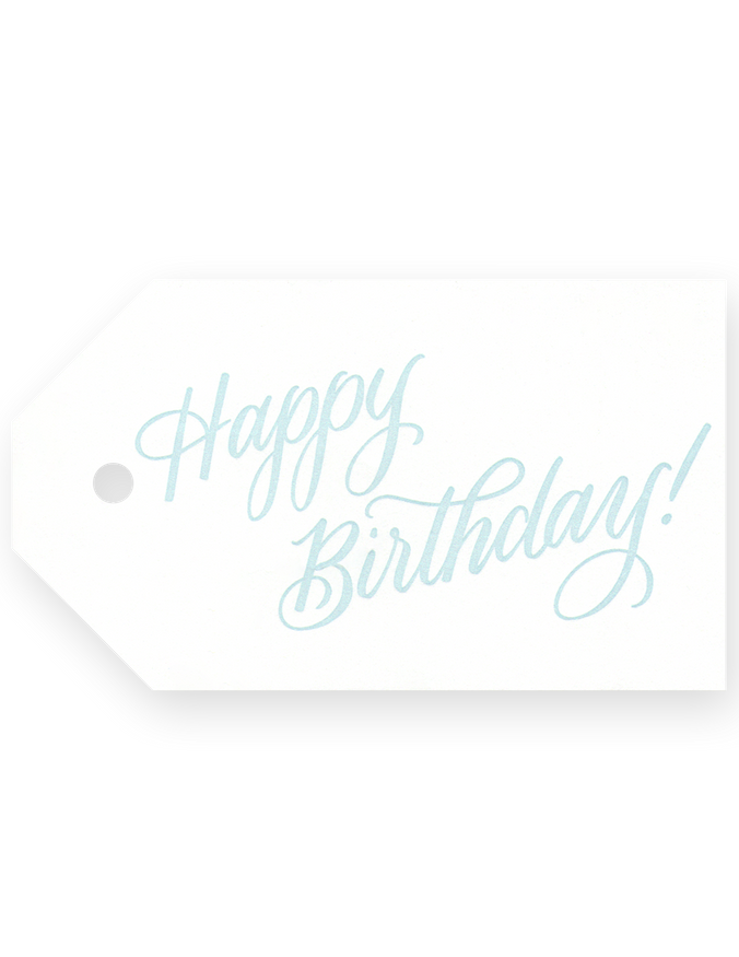 Gift Tags Happy Birthday Lionheart Prints