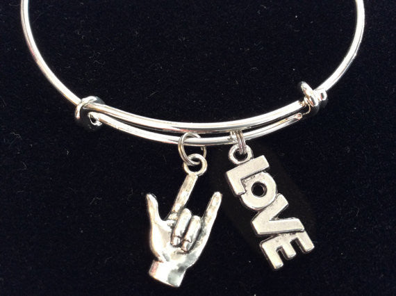 alex and ani sign language bracelet